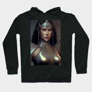 Goddess Donned In Mithril Hoodie